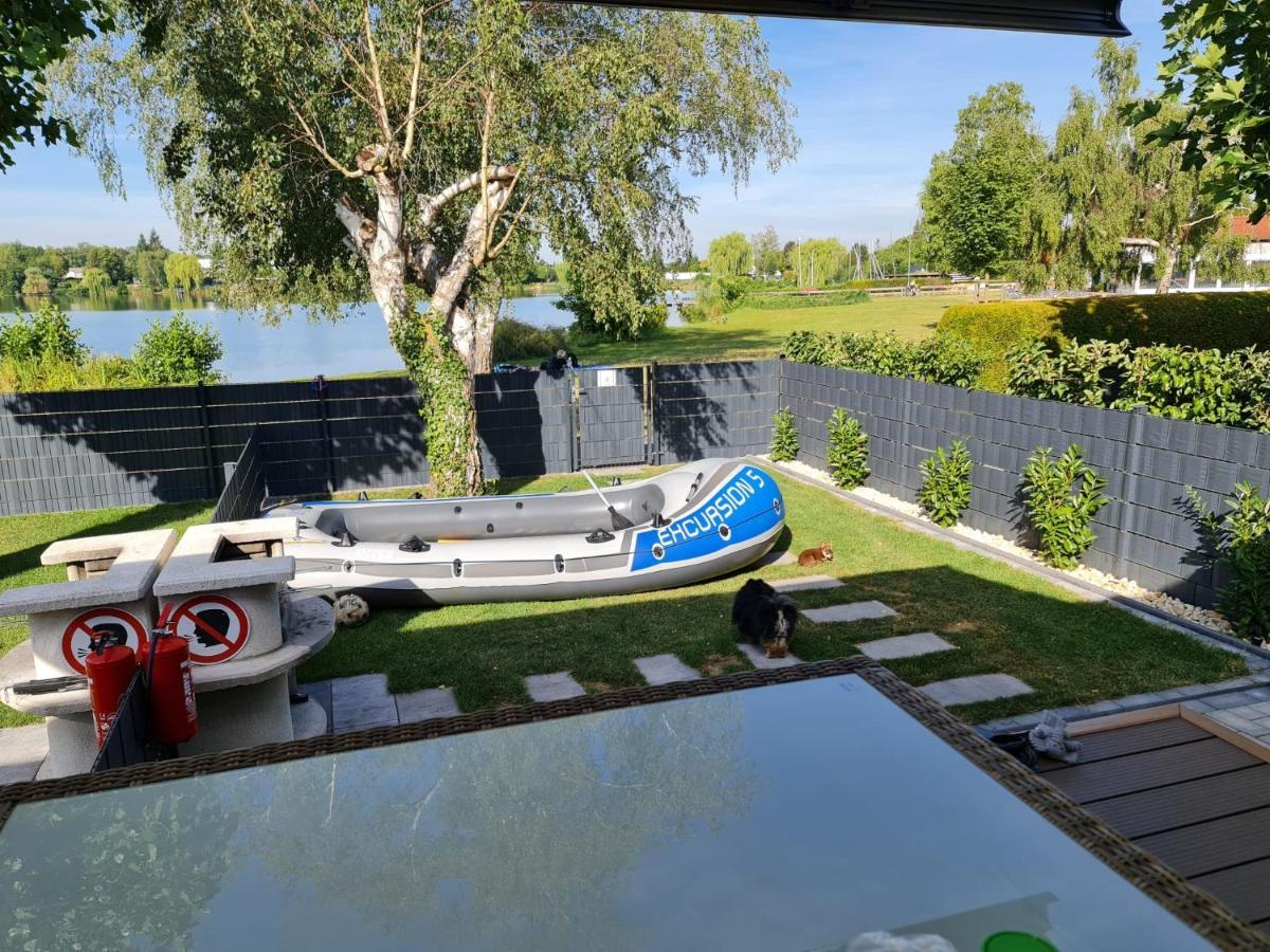 Ferienhaus Am See-2 Hungen Buitenkant foto