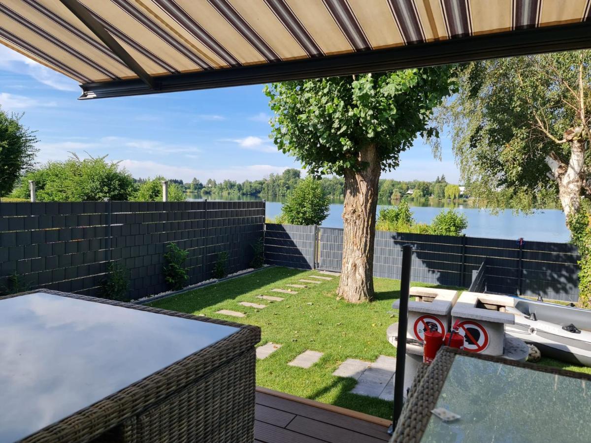 Ferienhaus Am See-2 Hungen Buitenkant foto