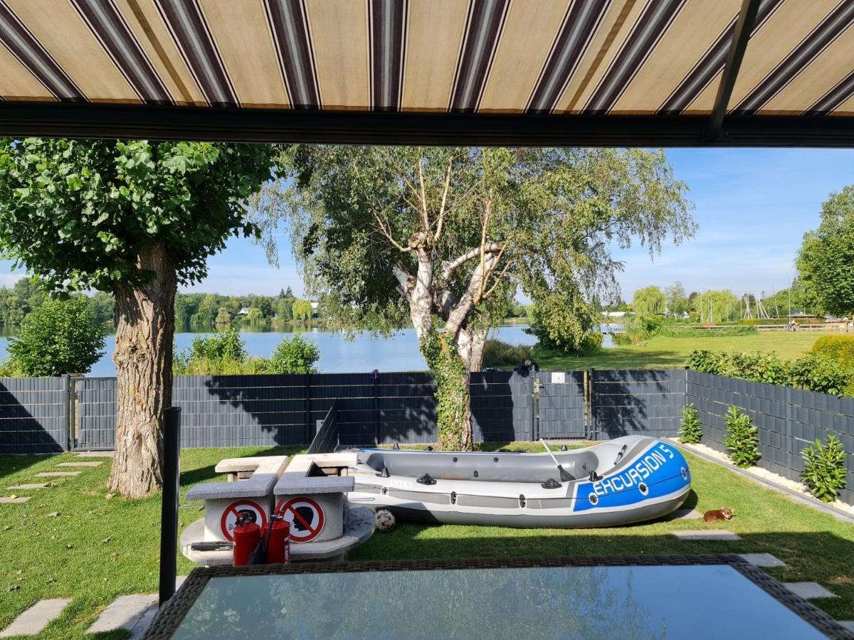 Ferienhaus Am See-2 Hungen Buitenkant foto